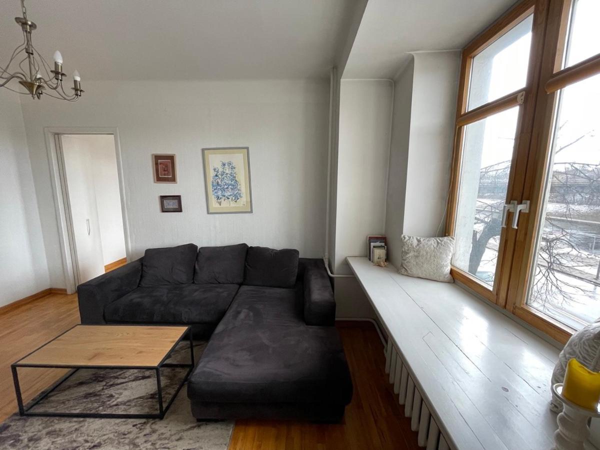 A Cozy Apartment With A Wonderful View Of The River In The Old Town Of VNO Dış mekan fotoğraf